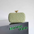 Bottega Veneta Knot Light Green Calfskin 717622