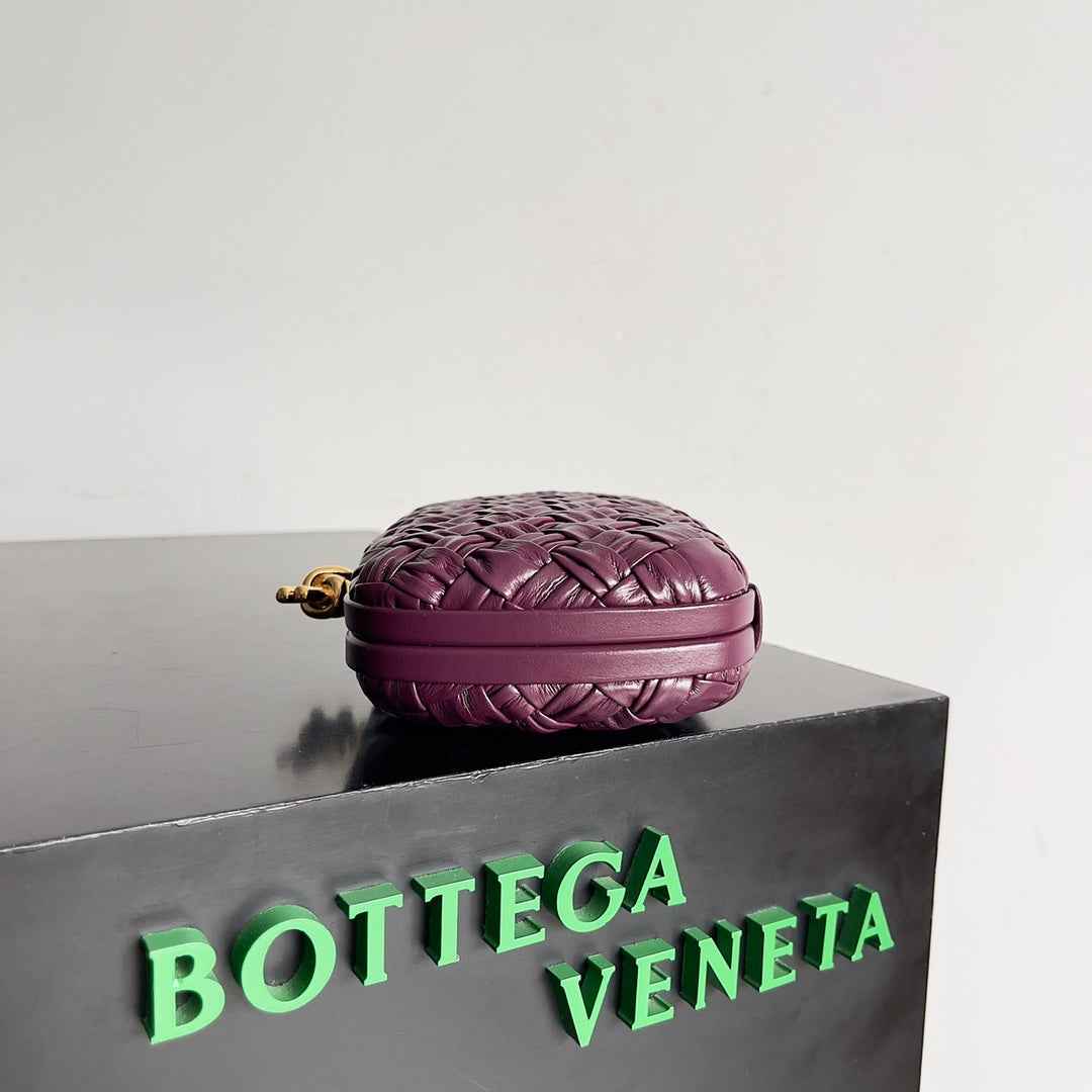 Bottega Veneta Knot Bag 717622 Calfskin Purple