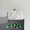 Bottega Veneta Knot White Calfskin 717622