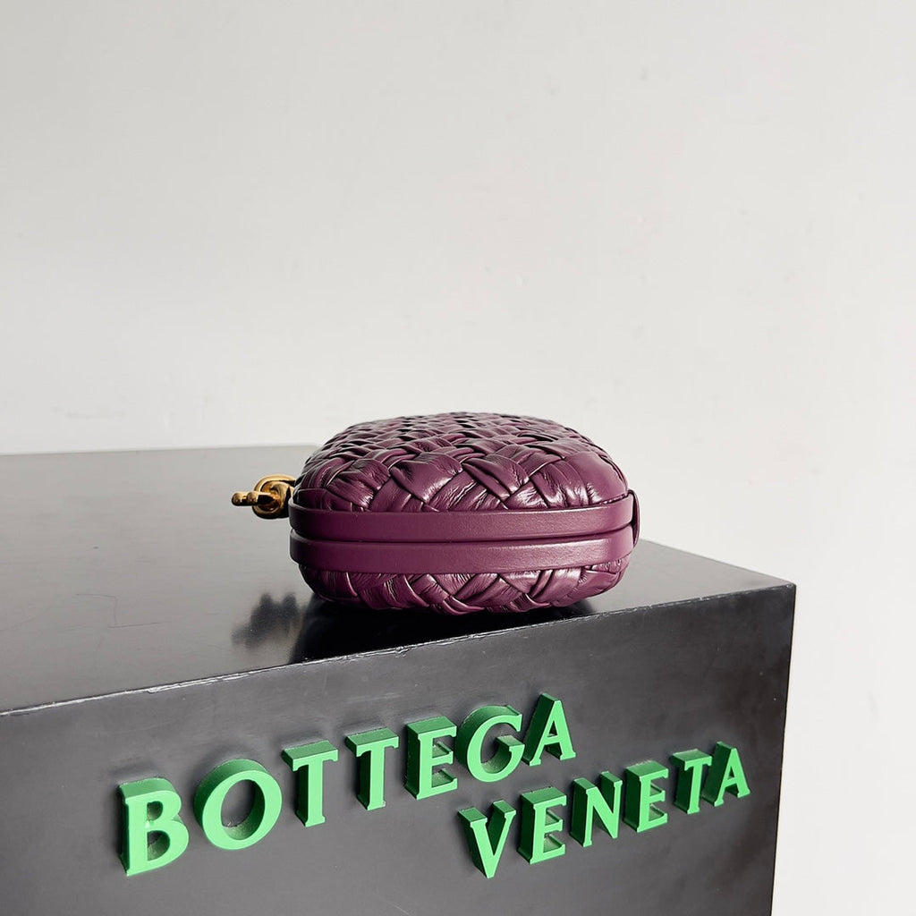 Bottega Veneta Knot Bag 717622 Calfskin Purple
