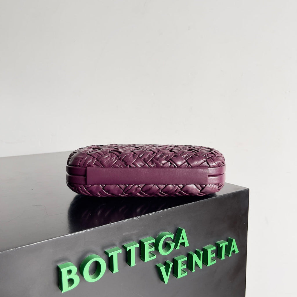Bottega Veneta Knot Bag 717622 Calfskin Purple
