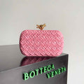 Bottega Veneta Knot Bag 717622 Calfskin Pink