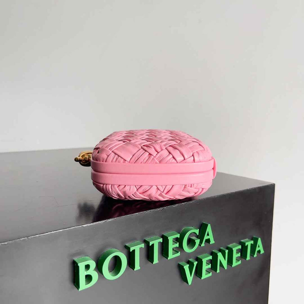 Bottega Veneta Knot Bag 717622 Calfskin Pink