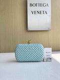 Bottega Veneta Knot Light Blue Calfskin 717622