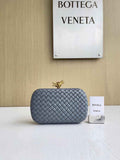 Bottega Veneta Knot Gray Calfskin 717622