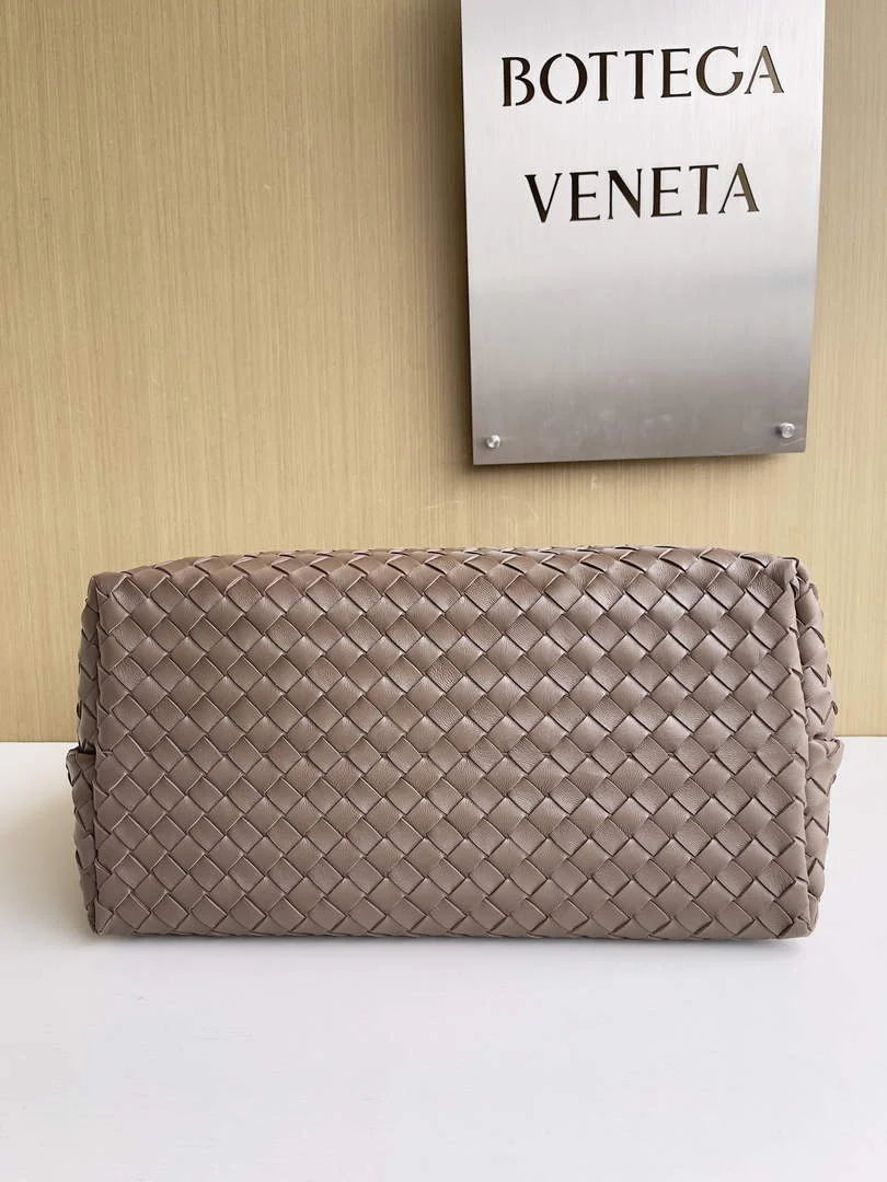 Bottega Veneta Large Andiamo Bag 766019 Power Pink Lambskin Intrecciato