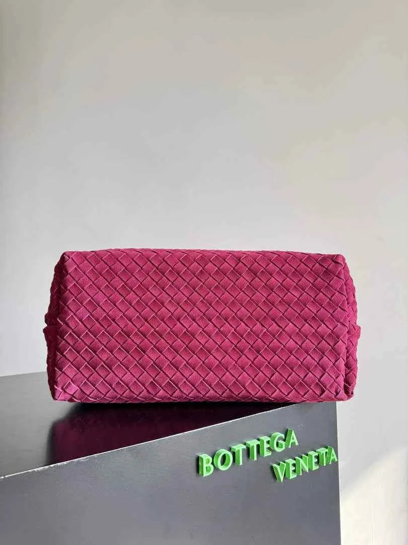 Bottega Veneta Large Andiamo Bag 766019 Plum Suede