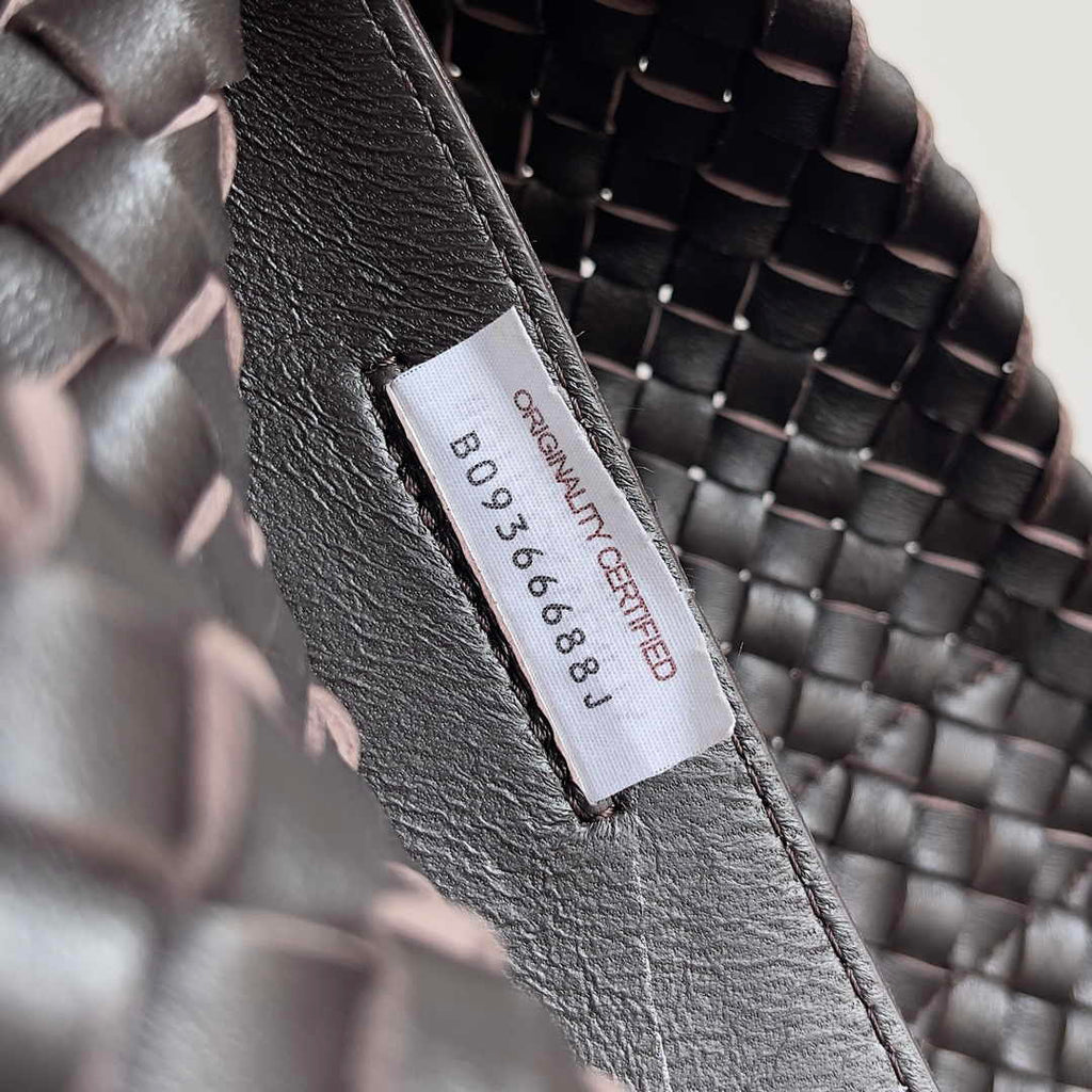 Bottega Veneta Large Cabat Bag 608811 Lambskin leather Dark Brown