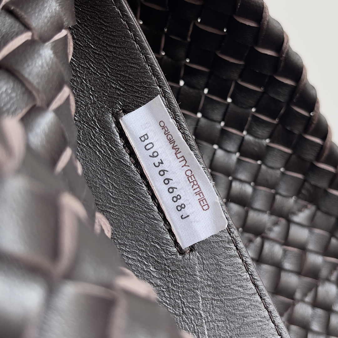 Bottega Veneta Large Cabat Bag 608811 Lambskin leather Dark Brown