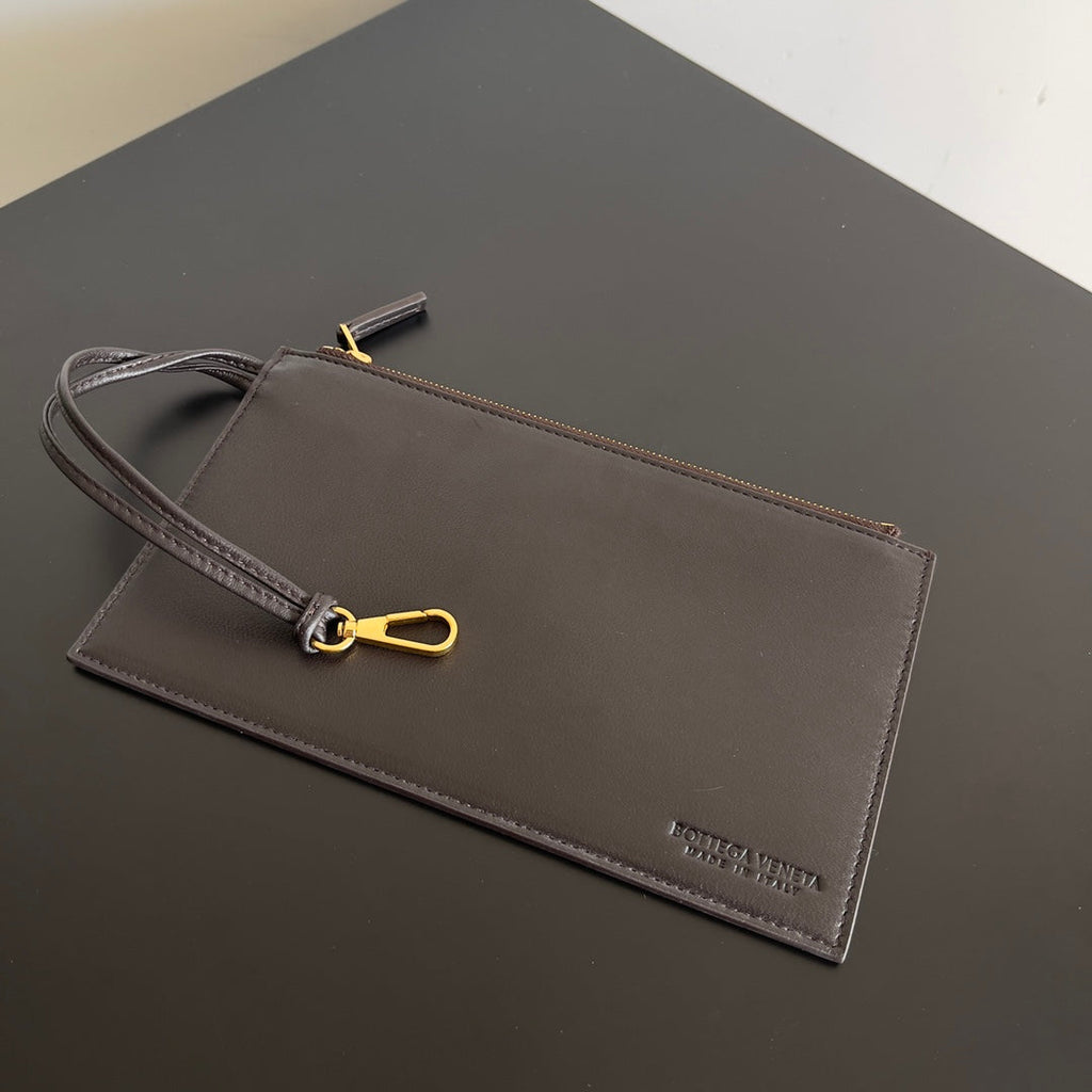 Bottega Veneta Large Cabat Bag 608811 Lambskin leather Dark Brown