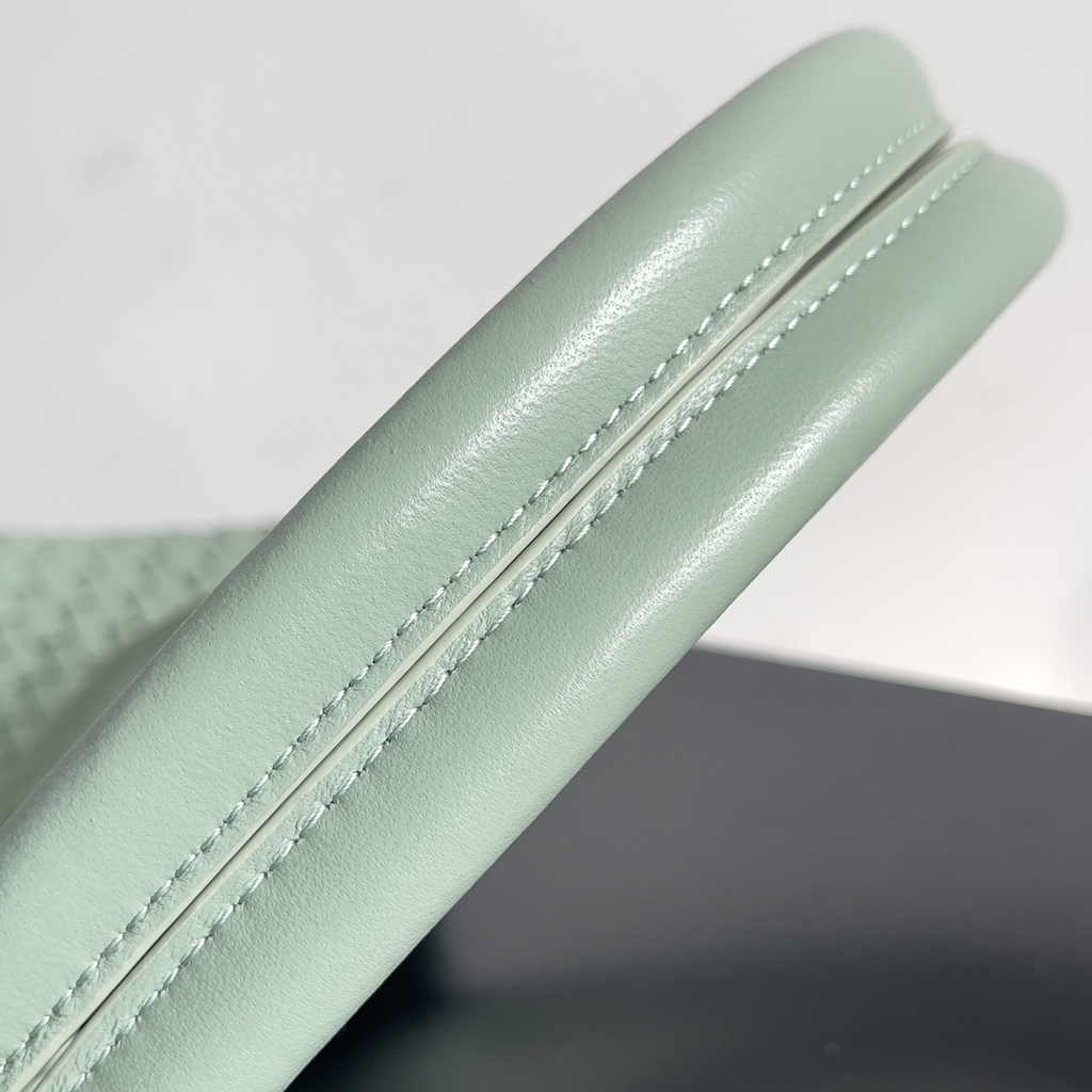 Bottega Veneta Large Cabat Bag 608811 Light Blue Lambskin leather