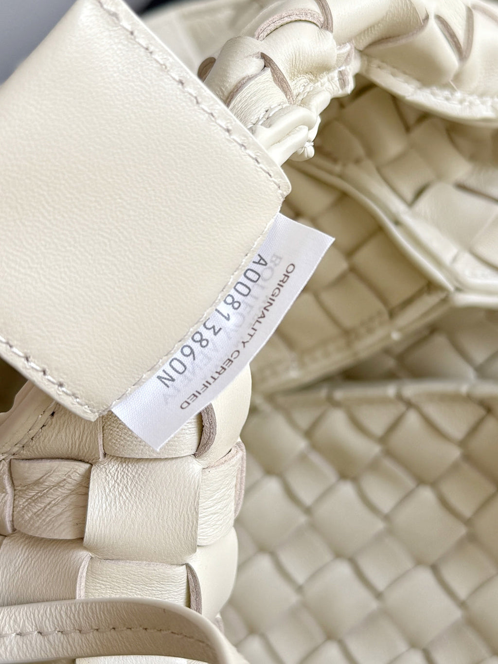 Bottega Veneta Large Campana Bag 844250 in Beige