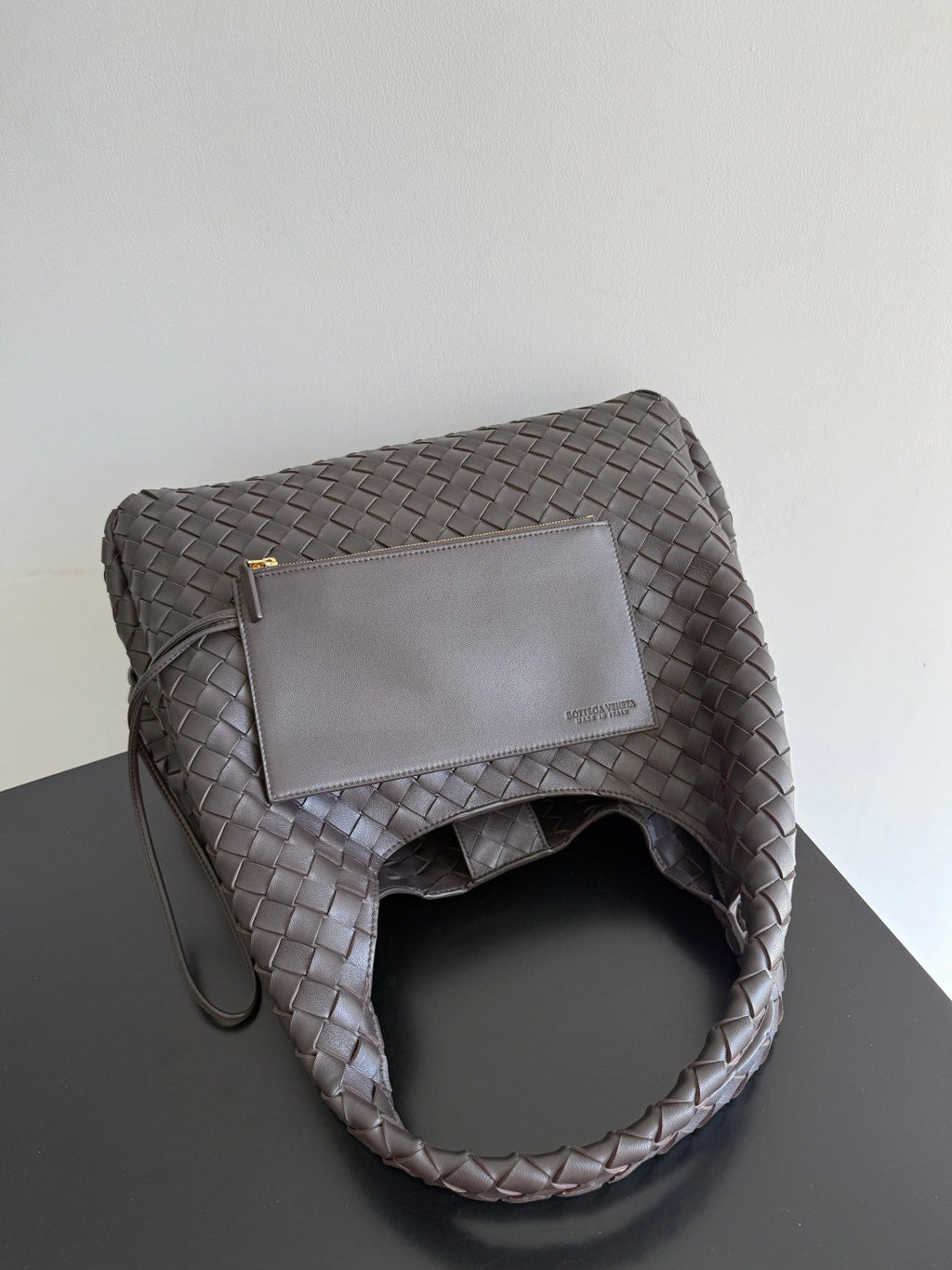 Bottega Veneta Large Campana Bag 844250 in Coffee
