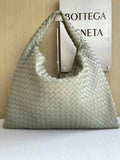 Bottega Veneta Large Hop Bag 763970 Calfskin Light Green