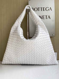 Bottega Veneta Large Hop Bag 763970 Calfskin White
