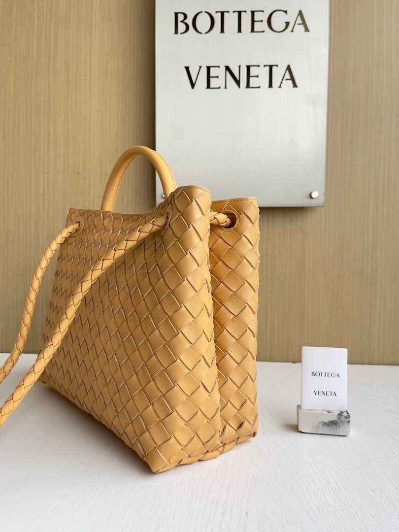 Bottega Veneta Medium Andiamo Bag 743572 Lambskin Tan