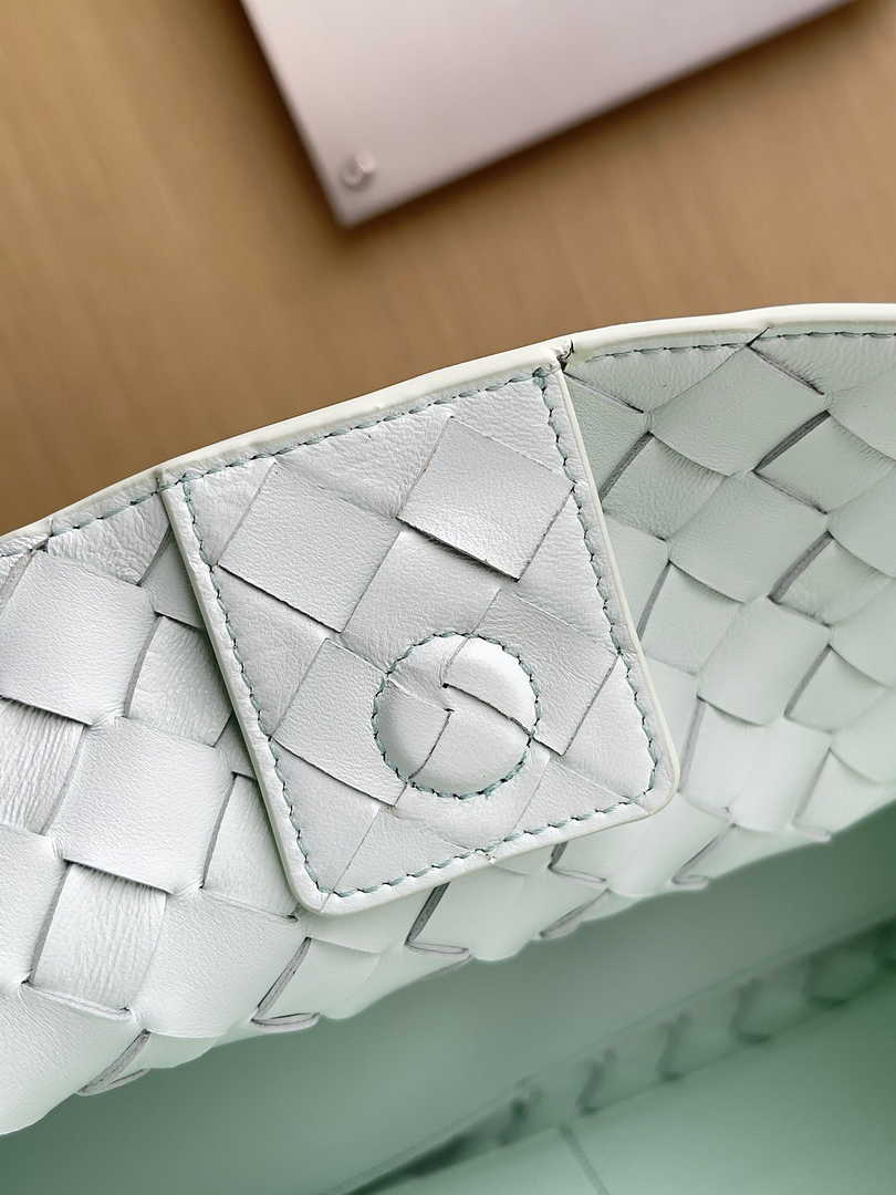 Bottega Veneta Medium Andiamo Bag 743572 Lambskin Light green