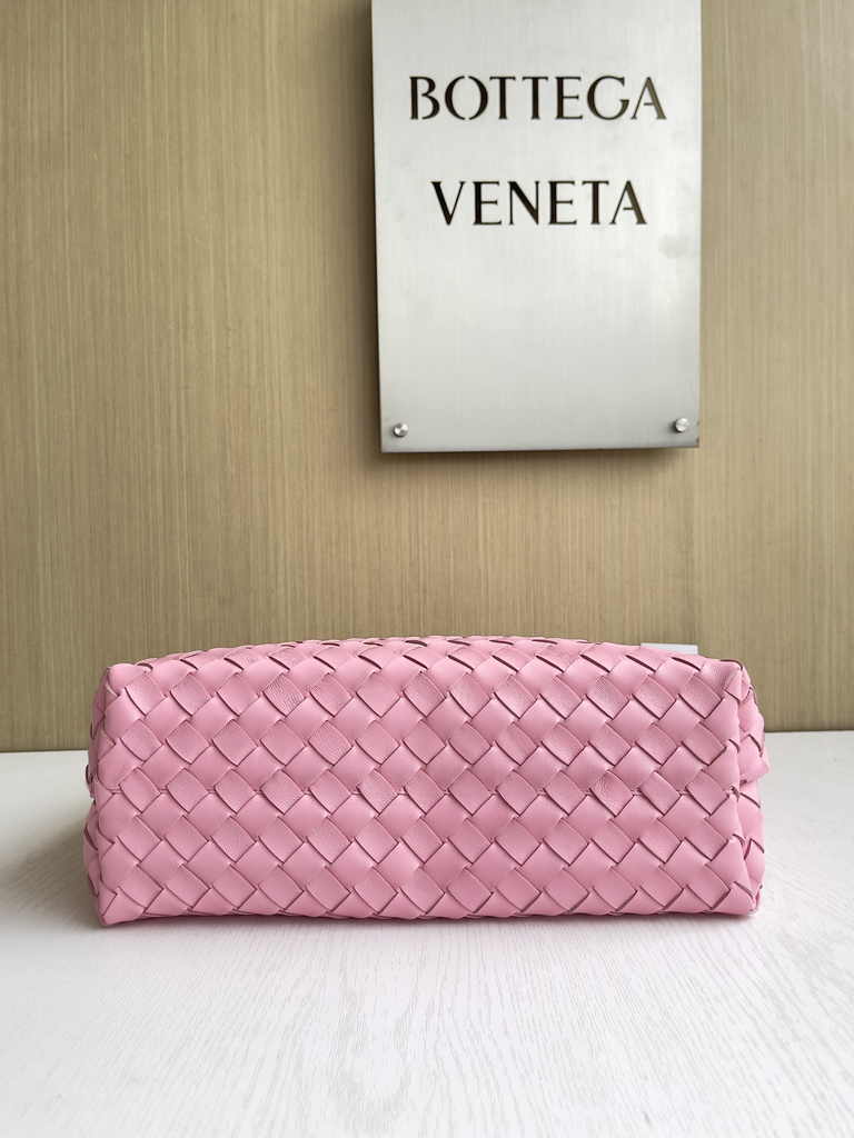 Bottega Veneta Medium Andiamo Bag 743572 Lambskin Pink