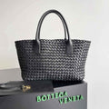 Bottega Veneta Medium Cabat Bag 608810 lambskin leather Black