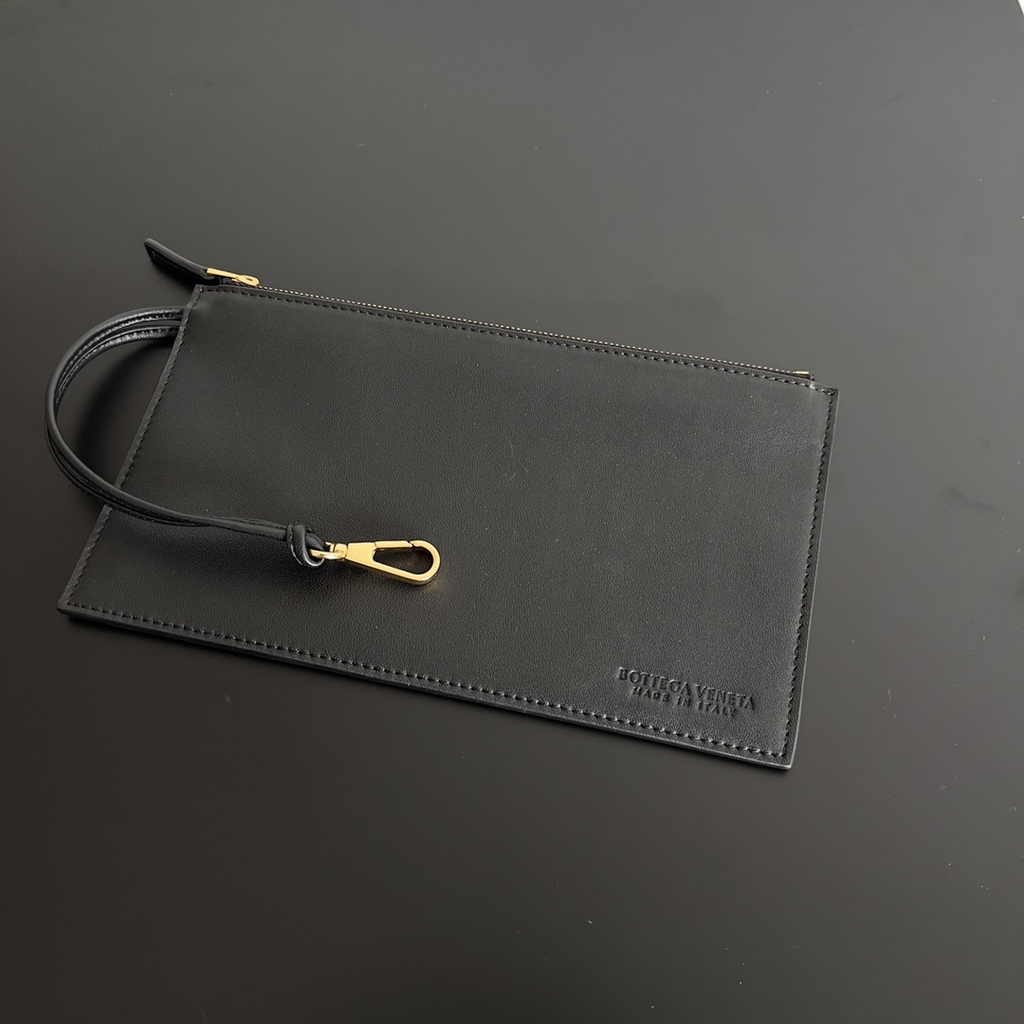 Bottega Veneta Medium Cabat Bag 608810 Black lambskin leather
