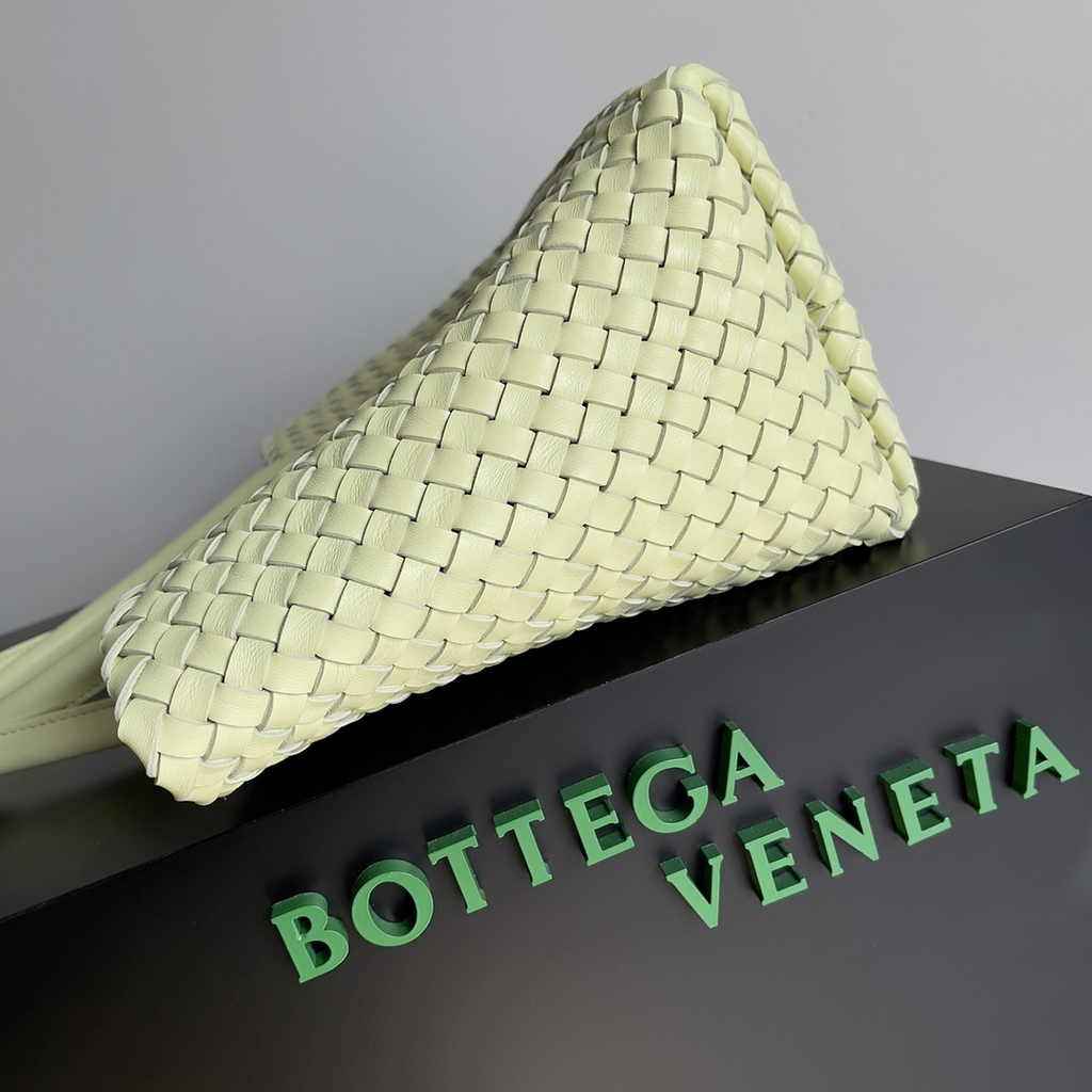 Bottega Veneta Medium Cabat Bag 608810 Yellow lambskin leather