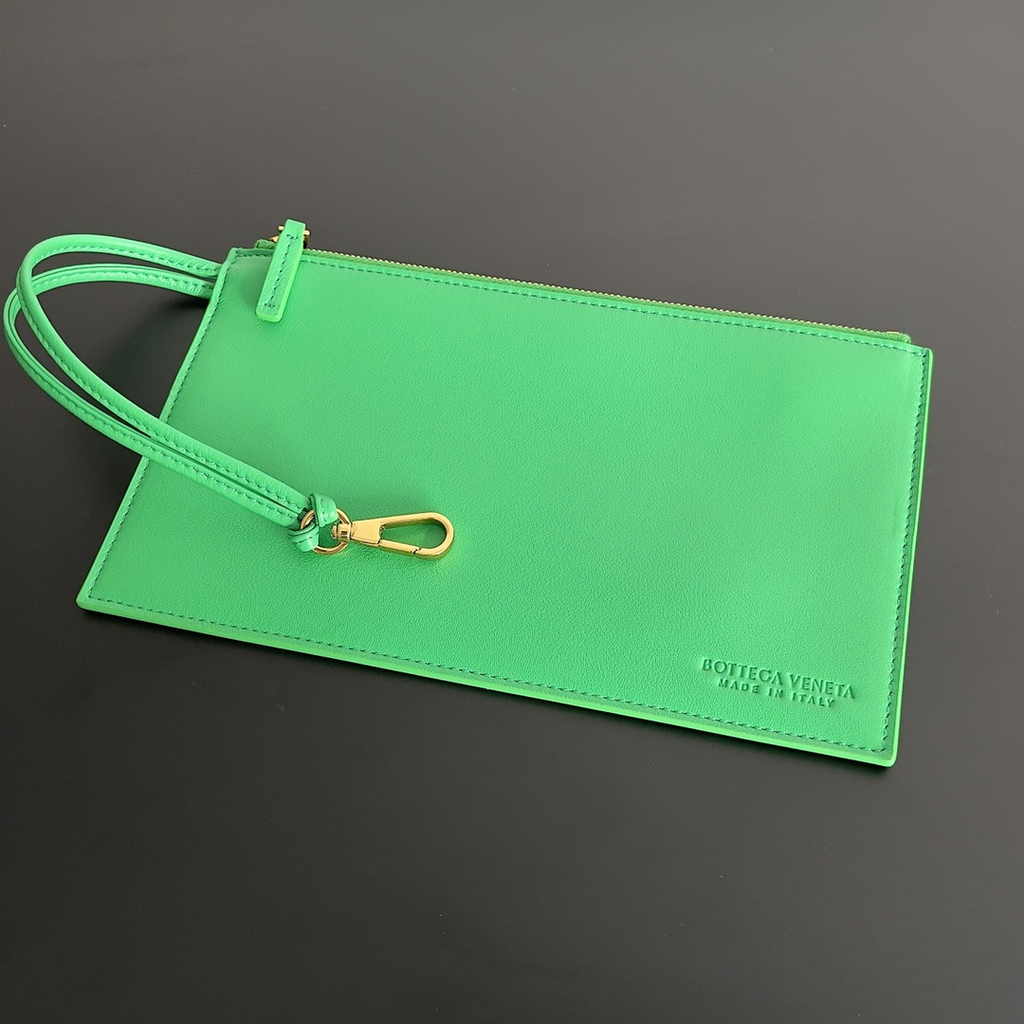Bottega Veneta Medium Cabat Bag 608810 Dark Green lambskin leather