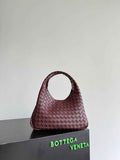 Bottega Veneta Medium Campana Bag 844249 in Wine Red