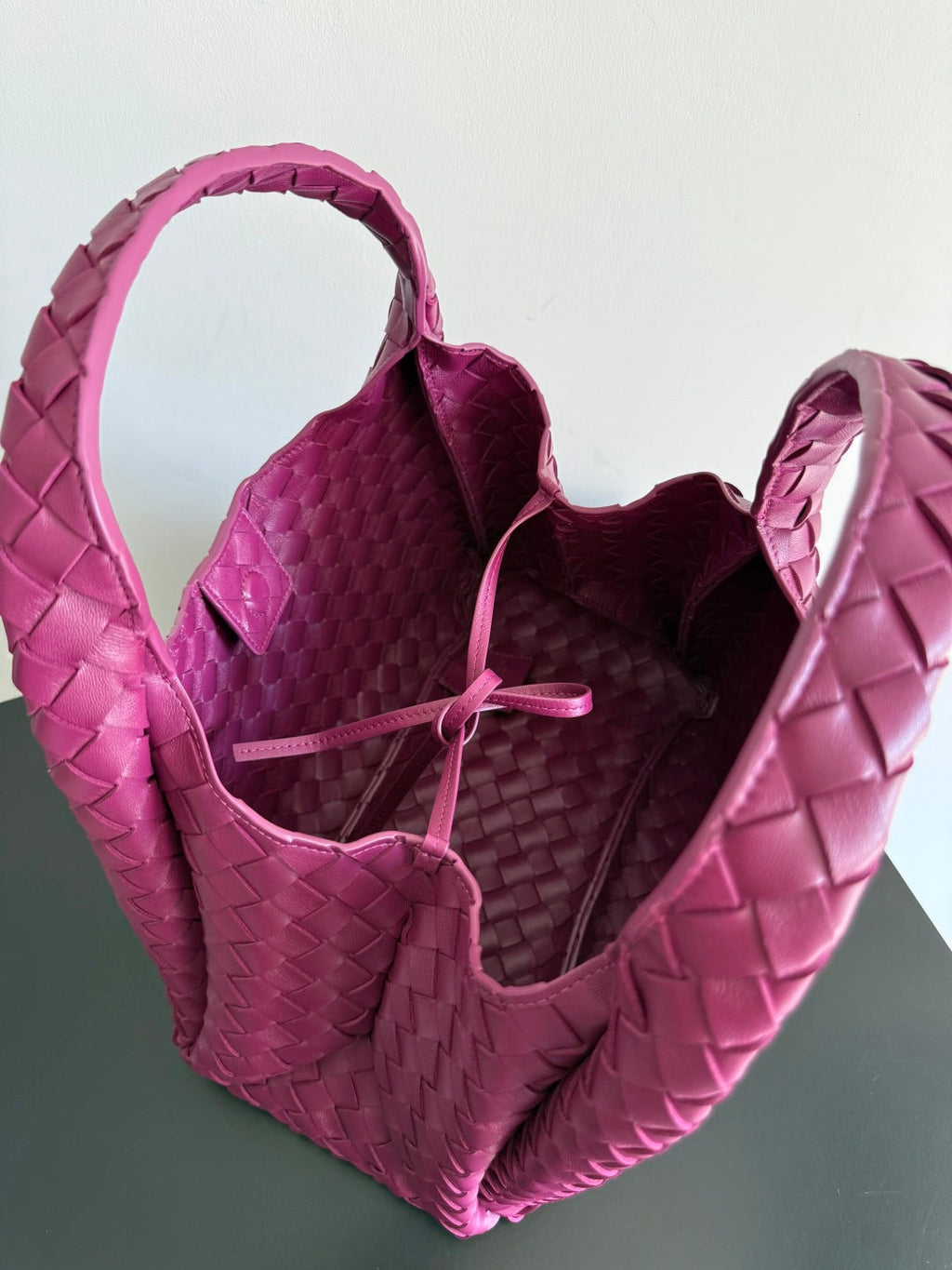 Bottega Veneta Medium Campana Bag 844249 in Purple