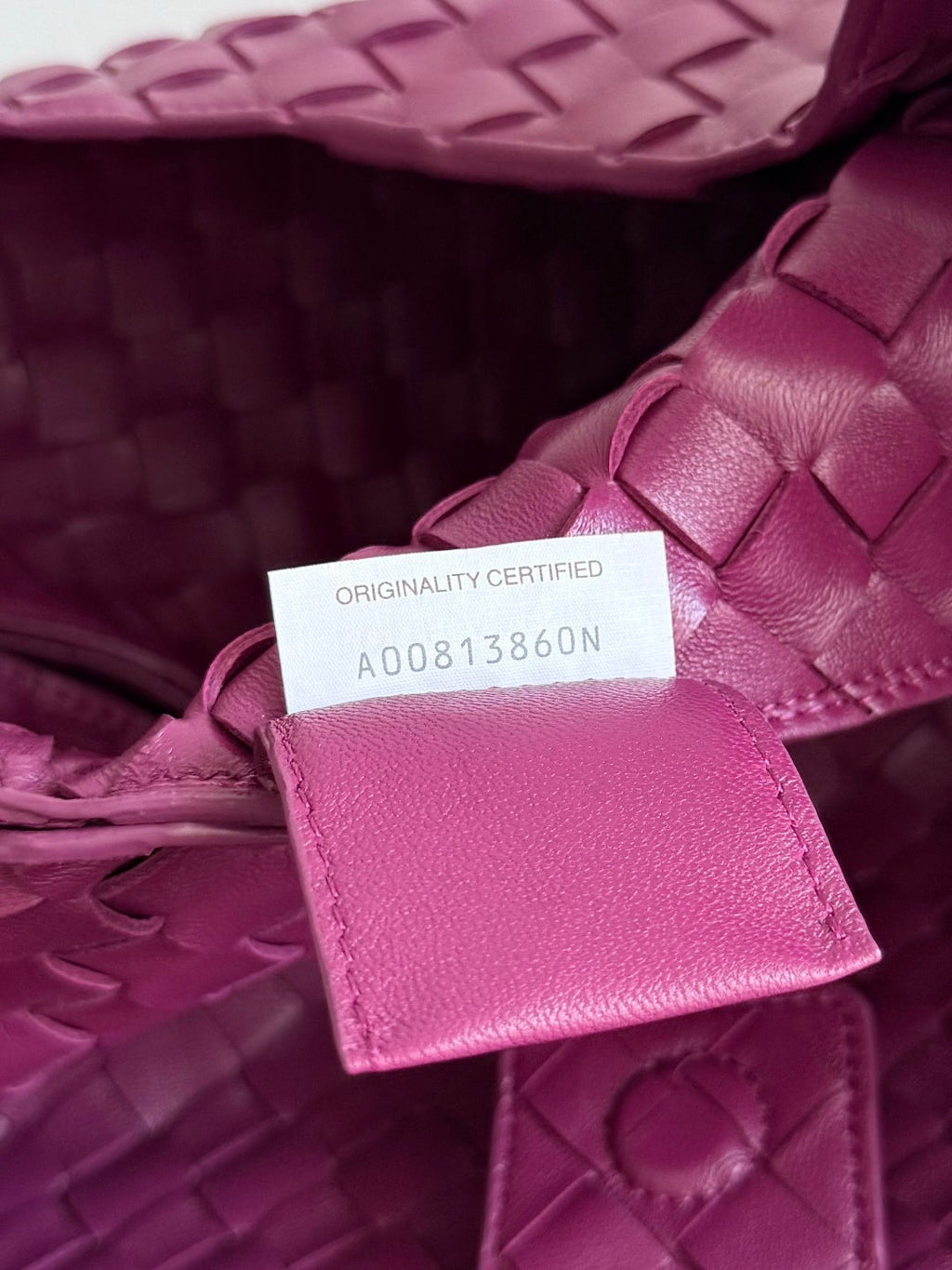 Bottega Veneta Medium Campana Bag 844249 in Purple