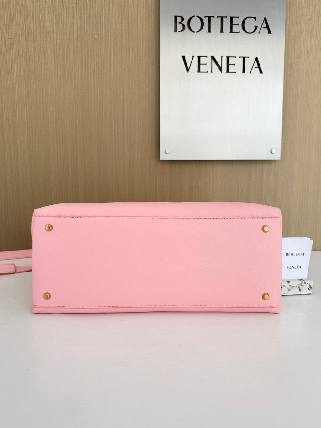 Bottega Veneta Medium Ciao Ciao 817231 in Pink Calfskin