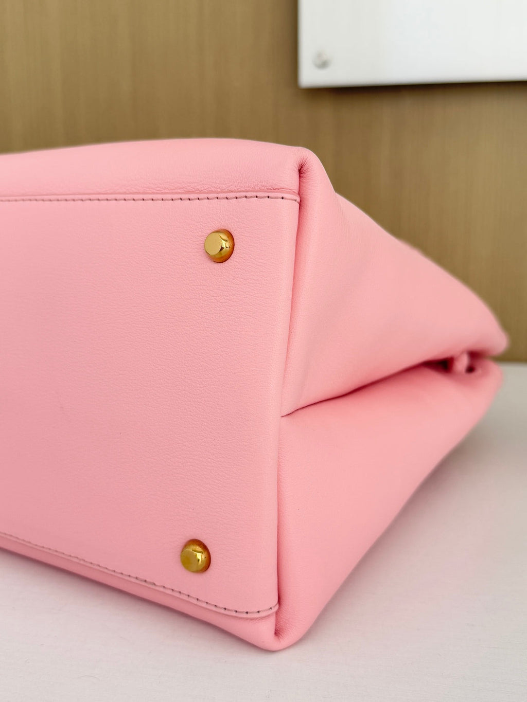 Bottega Veneta Medium Ciao Ciao 817231 in Pink Calfskin
