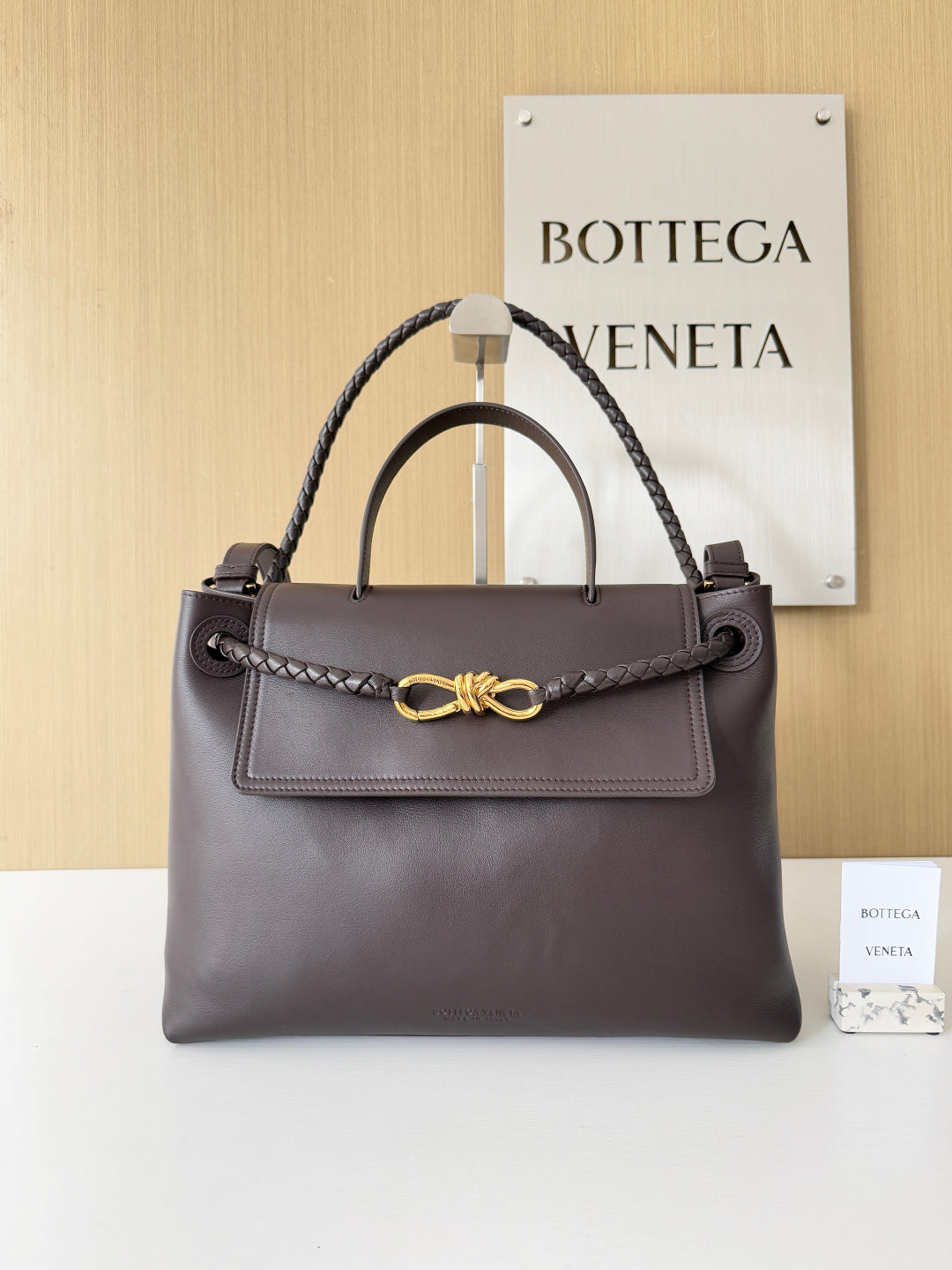 Bottega Veneta Medium Ciao Ciao 817231 in Brown Calfskin