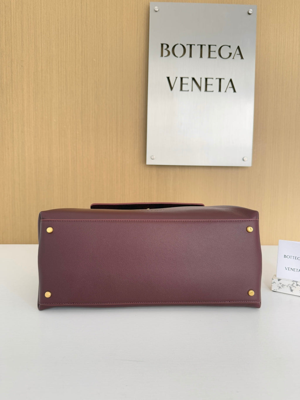 Bottega Veneta Medium Ciao Ciao 817231 in Wine Red Calfskin
