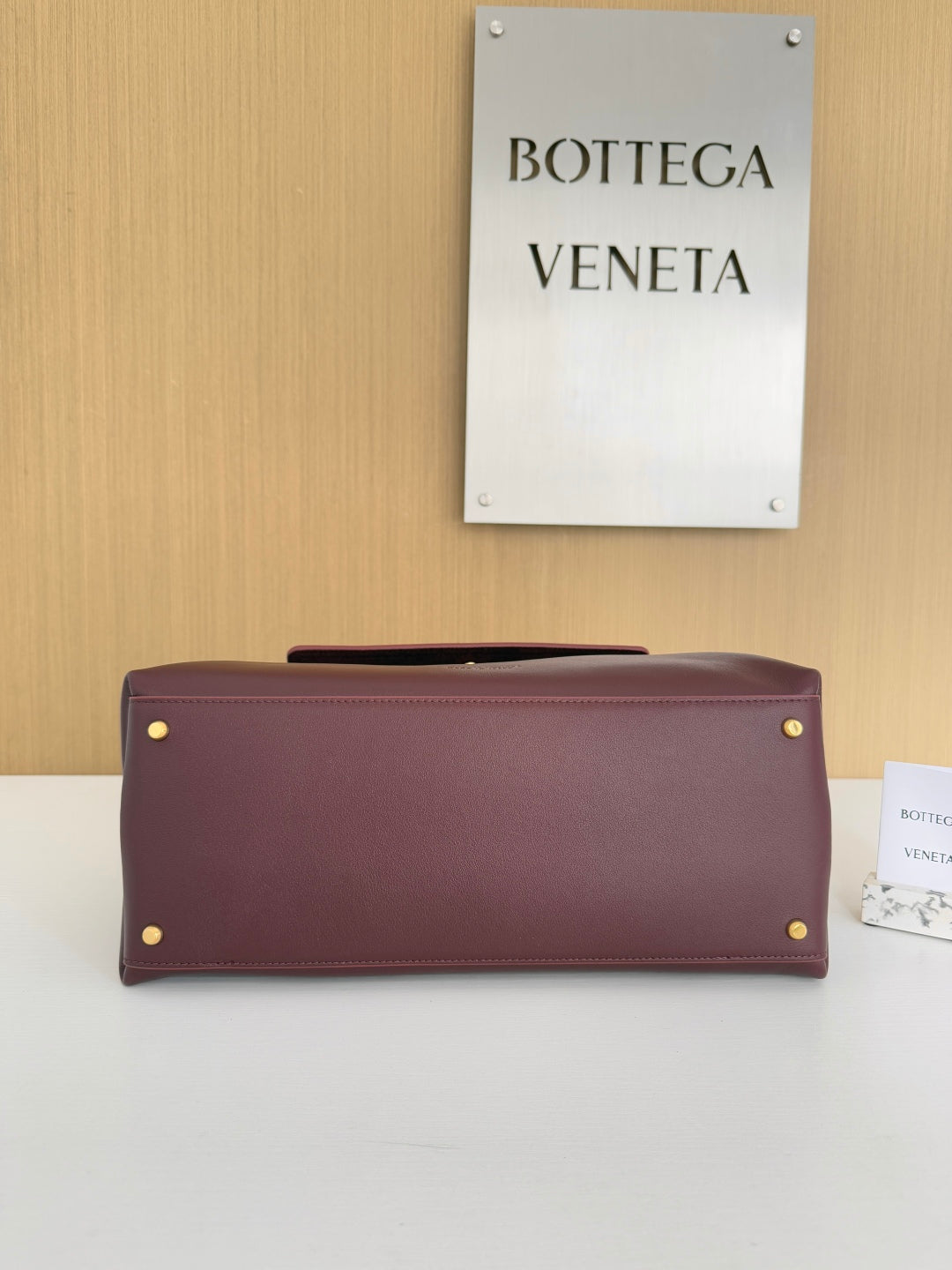 Bottega Veneta Medium Ciao Ciao 817231 in Wine Red Calfskin