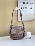 Bottega Veneta Mini Cobble Shoulder Bag 762711 Lambskin Light Pink