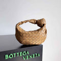 Bottega Veneta Mini Jodie top handle bag 651876 Lamb skin Tan