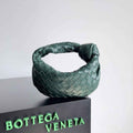Bottega Veneta Mini Jodie top handle bag 651876 Lamb skin Dark Green