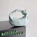 Bottega Veneta Mini Jodie top handle bag 651876 Lambskin Light Blue