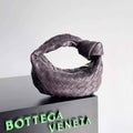 Bottega Veneta Mini Jodie top handle bag 651876 Lambskin dark Purple
