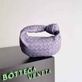 Bottega Veneta Mini Jodie top handle bag 651876 Lambskin Light Purple