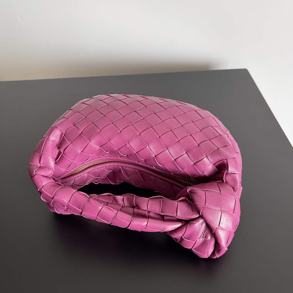 Bottega Veneta Mini Jodie top handle bag 651876 Lambskin Purple