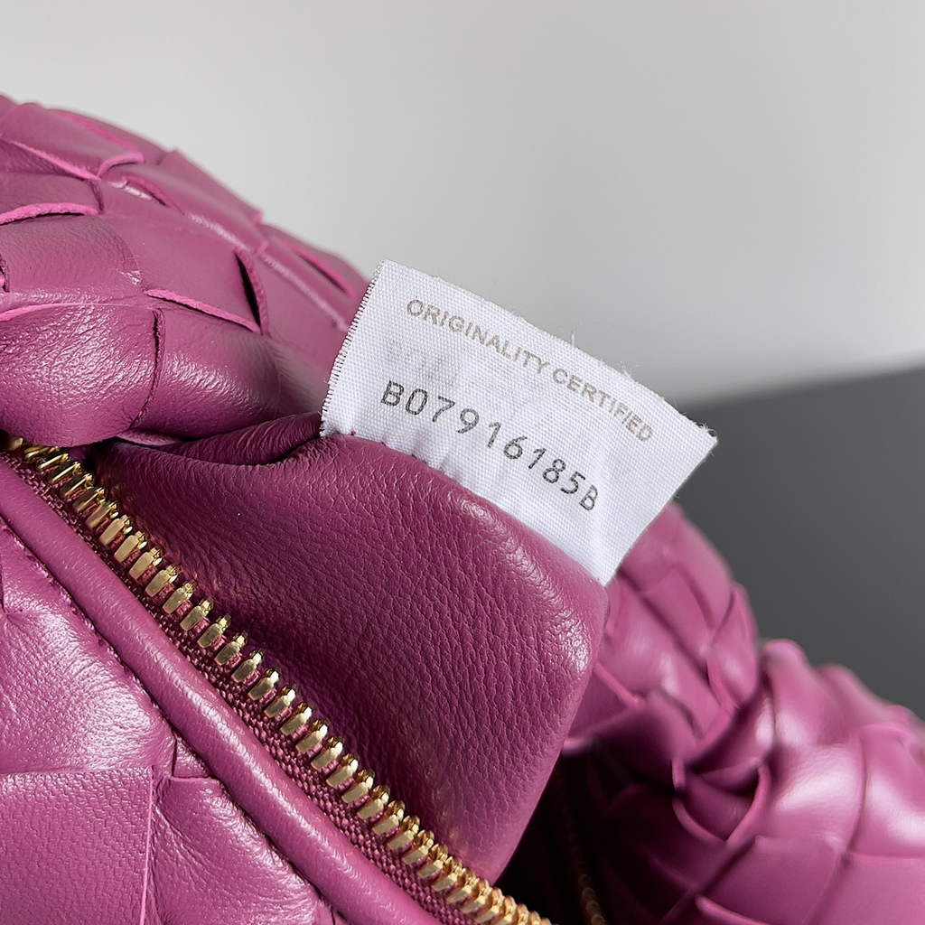 Bottega Veneta Mini Jodie top handle bag 651876 Lambskin Purple