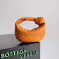 Bottega Veneta Mini Jodie top handle bag 651876 Lambskin Orange