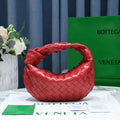 Bottega Veneta Mini Jodie top handle bag 651876 Red Lambskin