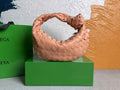 Bottega Veneta Mini Jodie top handle bag 651876 Lamb skin Light Pink