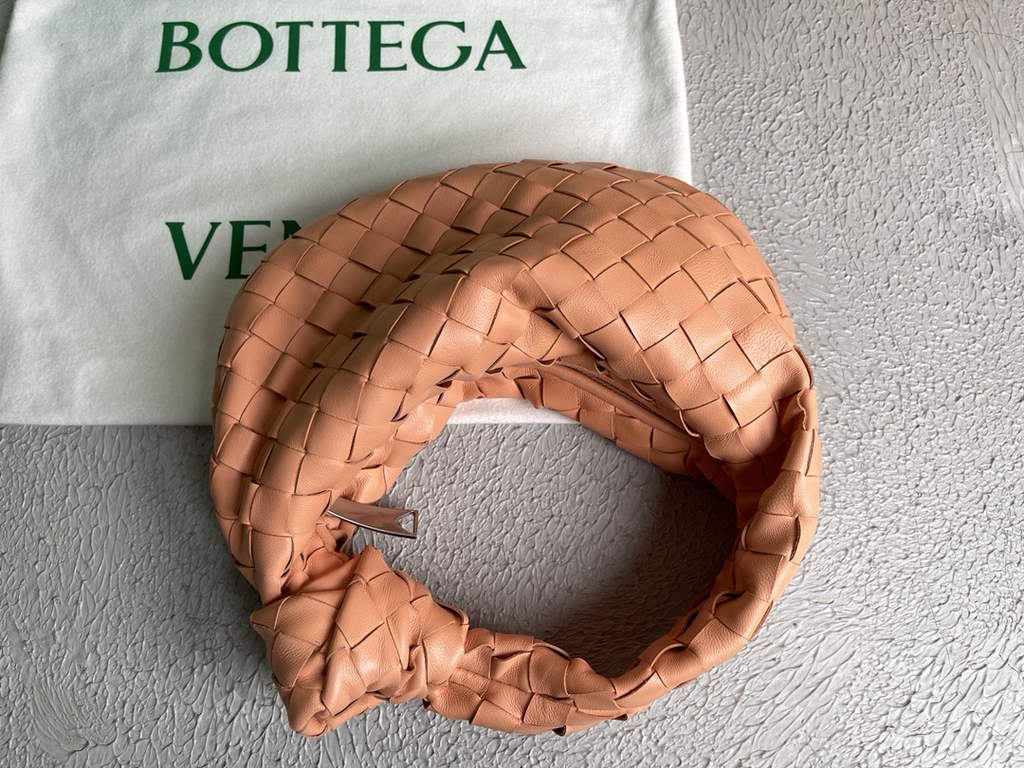 Bottega Veneta Mini Jodie top handle bag 651876 Lamb skin Light Pink