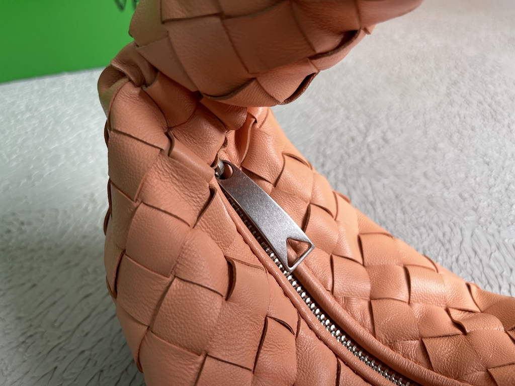 Bottega Veneta Mini Jodie top handle bag 651876 Lamb skin Light Pink
