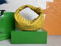 Bottega Veneta Mini Jodie top handle bag 651876 Lamb skin Yellow