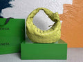 Bottega Veneta Mini Jodie top handle bag 651876 Lamb skin Lemon Yellow