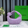 Bottega Veneta Mini Jodie top handle bag 651876 Suede Purple